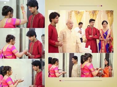Monica & Sagar, Wedding story photos