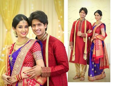 Monica & Sagar, Wedding story photos