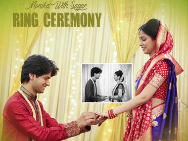 Monica & Sagar, Wedding story photos