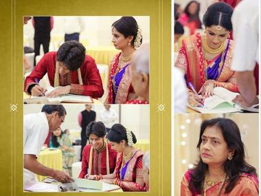 Monica & Sagar, Wedding story photos
