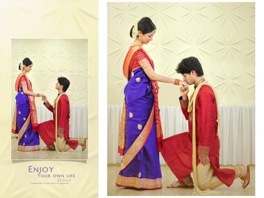 Monica & Sagar, Wedding story photos