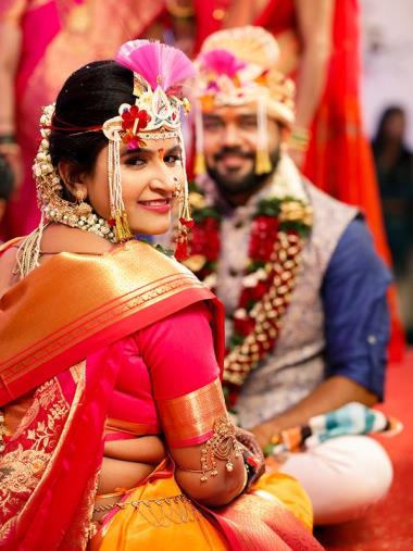 Prachi Weds Mangesh, Wedding story photos
