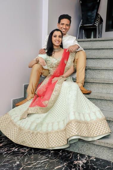 Satish & Nikita, Wedding story photos