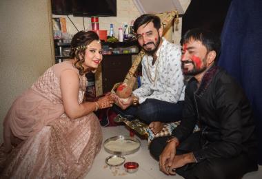 Jigar & Manali, Wedding story photos