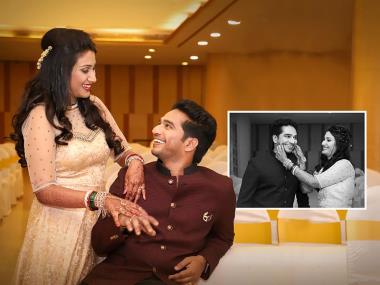 Tanushree And Ambu, Wedding story photos