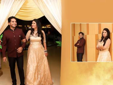 Tanushree And Ambu, Wedding story photos