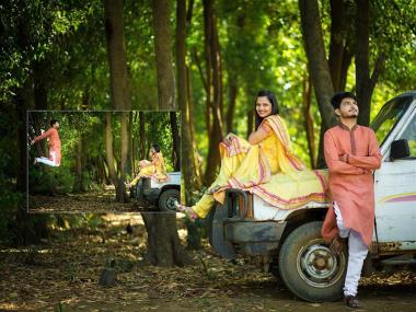 Rinkesh And Pooja, Pre-Wedding story photos
