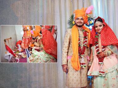 Rinkesh And Pooja, Wedding story photos