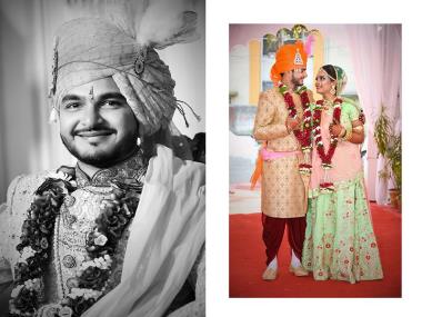 Rinkesh And Pooja, Wedding story photos