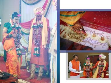 Rahul And Seema, Wedding story photos