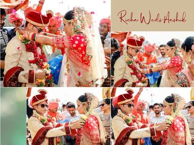 Richa & Ashiq, Wedding story photos